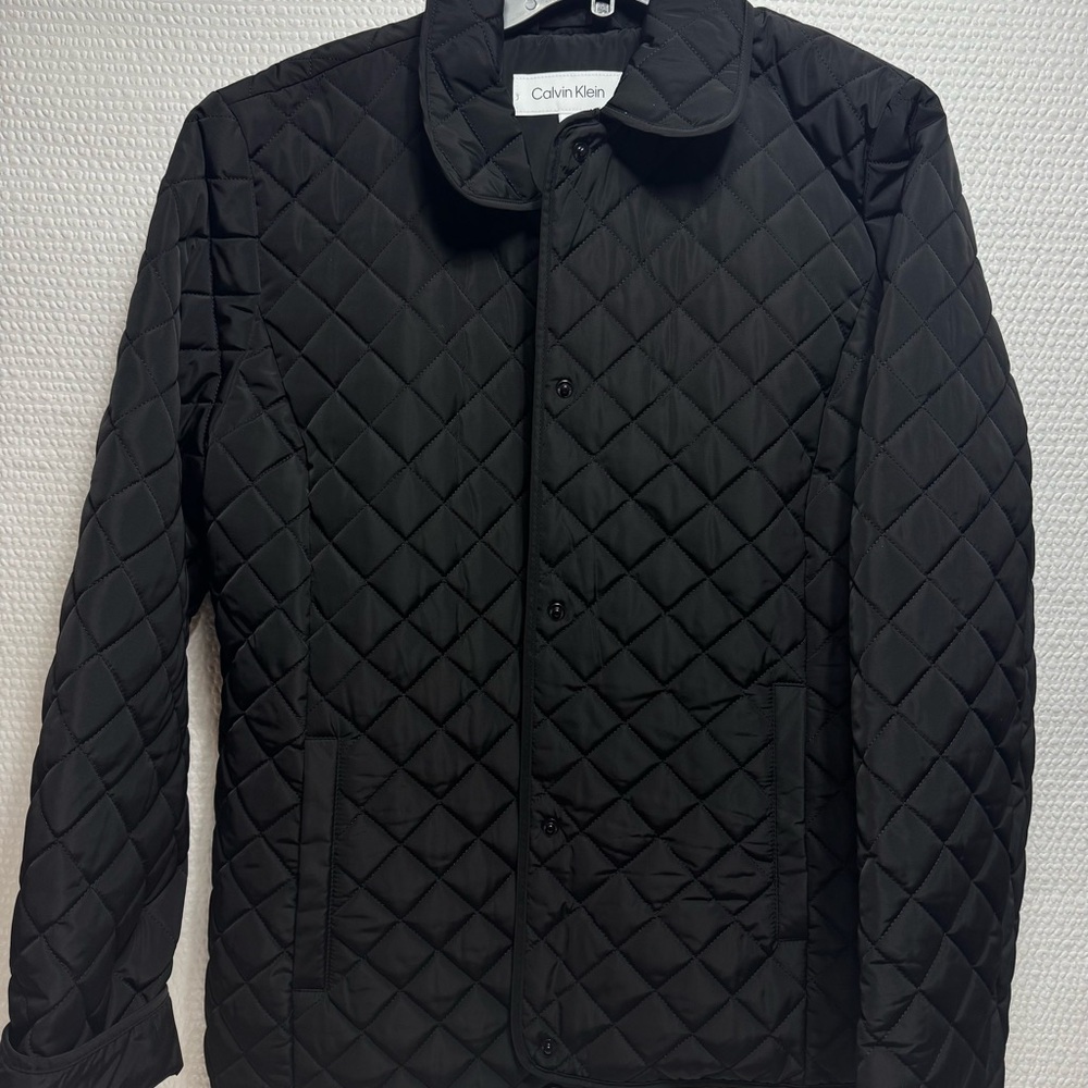 Calvin Klein Black Quilted Men's Jacket